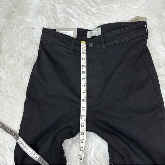 Everlane Women's NWT Black The Way-High Skinny Split Hem Organic Jean W31/L32.5 - Picture 9 of 11